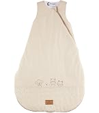 Sterntaler Schlafsack 90cm Giraffe & Löwe – Unifarbenes und gemustertes Polycotton, Hydrocool-Futter – Wattiert, Zwei-Wege-Reißverschluss & Kabelöffnung- 1,50 TOG – Baby und Kleinkind Schlafsack Baby