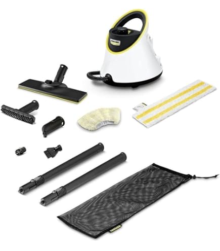 Auiffer Stoomreiniger, handapparaat met 11 accessoires, 3,2 bar