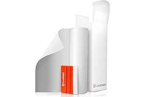 Luxshield Pellicola Adhesiva per Auto, Moto, Bici 15x200cm - Trasparente opaco, Autoadesiva, Protettiva per Vernice, Venduta al metro dalla Germania