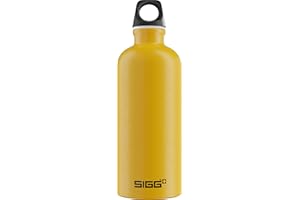 Sigg - Aluminum Water Bottle - Traveller - Climate Neutral Certified - Suitable For Carbonated Beverages - Leakproof & Lightweight - BPA Free - 0.6L / 1L/ 1.5L