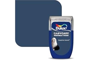 Dulux 5268078 Facile d'entretien, Lavable et résistant Testeur de Peinture, Saphir, 30 ML (Pack of 1)