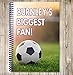 Produktbild Burnley 's Biggest Fan Notizbuch, A5/Zeichnen Pad – Fußball Geschenk