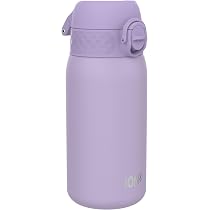 ION8 Gourde Enfant Camion De Pompier 400ml | Acier Inoxydable Anti-fuite | Lavable Lave-vaisselle