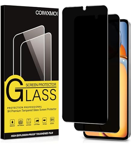 2x Sichtschutzfolie Für Xiaomi Mi Max 3 – 9H Panzerglas, Anti-Spähen, Privat
