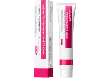 Ařbutin 7% + Tranexamic Acid 4% Cream - 50g Skin Brightening Antî Agińg Hydrating, Dařk Śpot Correct - Amazon Deal & Rabatt