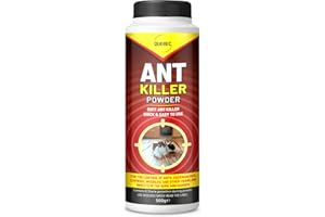 Quebec Ant Killer Powder 500g– Powerful Crawling Insect Killer Dust – Kills Ants, Cockroaches, Woodlice & Earwigs – Indoor & 