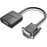 VGA auf HDMI VENTION 1080P Adapter HDTV D-Sub (Computer Laptop) zu HDMI (TV Display Projector) Converter with Audio Transmiss
