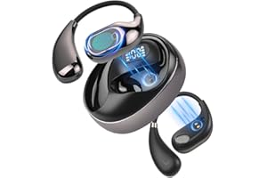 AOOSU AI Ecouteur Traducteur Instantané, 144 LanguesTraducteur Vocal Instantané, Casque de Traduction en Temps Réel Bluetooth, Écouteurs de Traduction Oreille suspendue pour Apprendre Les Voyages