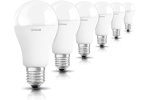 OSRAM 6-pack de bombilla LED de 14.5 W - Equivalente a 100 W, luz blanca cálida, E27 de rosca de tamaño grande, acabado mate, 1521 lumens,