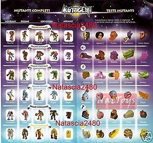 Preisvergleich Produktbild MUTOGENI COMPLETO SERIE 1 Figure DOCTOR SAMO *Figure 6cm*