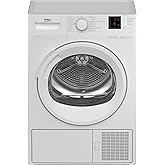 Beko DHC7512GX b300 Wärmepumpentrockner, Wäschetrockner, Frontlader, 7 kg Beladungskapazität, 15 Programme, Sonsortrocknung, 