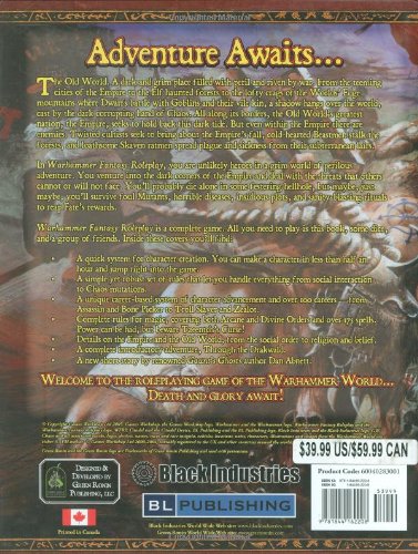 Warhammer Fantasy Roleplay: A Grim World of Perilous Adventure