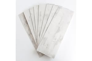 BeNice Marble Self Adhesive Wall Tiles Subway Stickers,Splashbacks for Kitchen Bathroom Individual Sticky Panels Large(16tiles,Rust Grey)