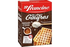 Francine Ma Pâte à Gaufres Croustillantes et Légères 350g (lot de 6)
