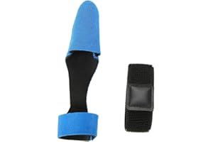 Alomejor Fishing Rod Tip Top Cover Expandable Neoprene Fishing Rod Tip Protector Tip Guard Tip Sleeve and Rod Ties Set (Blue)