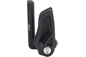 ALOMEJOR Guía de Cadena de Bicicleta Aleación de Aluminio Retención de Cadena Mejorada Construcción Mecanizada CNC Guía de Cadena Compatible con Desviador Delantero para Sistemas 1x