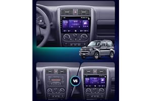 QBWZ Android 13.0 Autoradio, Radio für Suzuki Jimny 3 2005-2019 GPS-Navigation 9-Zoll-Headunit MP5 Multimedia Player Videoempfänger mit 4G / 5G WiFi DSP RDS Carplay