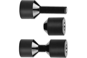 kingsea Ensemble de broches à deux trous de 2,8 cm, broches à 2 trous en aluminium compatibles avec les brides ASME de 68 kg de 1,2 cm à 35,6 cm