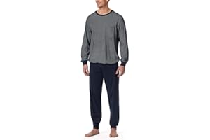 Schiesser Herren Schlafanzug, Nachtblau