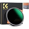K&F Concept True Color ND2-32 + CPL | 1-5 Stops High Definition Nano X Series Variable ND VND Filter | No X Black Cross, Waterproof Scratch Resistant Anti-Reflection | Titanium Coating + Case | 72mm