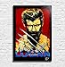 Produktbild Logan, The Wolverine (Hugh Jackman) - Original gerahmt Fine Art Malerei, Poster, Leinwand, Artwork, Druck, Plakat, Leinwanddruck, film