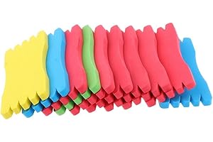 SGerste 10PCS schiuma avvolgilenza Sabiki Fishing Hook Lure linea piume Storage Board 5 x 12