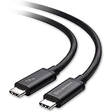 Cable Matters Certificato Cavo Thunderbolt 3 USB C (Cavo USB C Thunderbolt 3) Colore Nero 1m Supportando Ricarica 100W