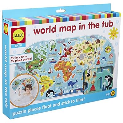 Alex - 200020-5 - La Carte Du Monde Dans Le Bain