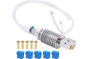 LANKEGU Hotend Kit pour Anycubic Vyper, kit Hotend assemblé avec 5 chaussettes en silicone et buses pour imprimantes 3D à filament Vyper