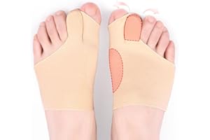 nailpretty Calzini per Alluce Valgo, Corretivo del Separatore Dita Piede con silicone integrato, Protezione Dita Piedi, Tutore Alluce Valgo Protezione per Raddrizza, Unisex