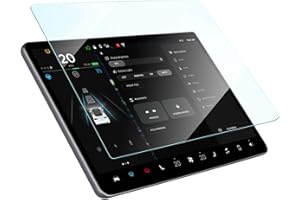 LANTU Schutzfolie für Tesla Model Y 2019-2024 und Model 3 2018-2023 9H Gehärtes Glas Displayschutz Blendfreiem Anti-Fingerabdruck Schutzglas Displayfolie Tesla Zubehör Screen Protector