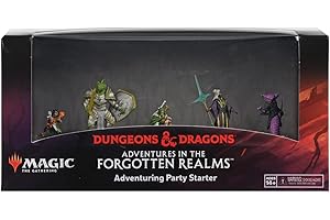WizKids- Avventura Party Starter-Set di Figure predipinte Dragons Accessorio da Gioco, Multicolore, Small, 96110