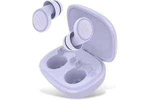 IDE11 Tapones para los oídos, tapones oidos cancelacion de ruido Reutilizables con 7 pares de almohadillas de silicona, tapones para dormir para estudiar, concentrarse, viajar y asistir a conciertos