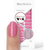 32 Nagelfolien Selbstklebend – Langlebiger Nagellack-Ersatz, Bis 14 Tage Haltbar