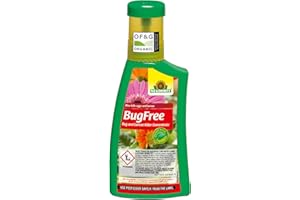 Neudorff BugFree Spruzit Bug and Larvae Killer Concentrate, 250ml – Liquid Bug Killer & Larvae Killer, Pyrethrum Insecticide, Insecticidal Concentrate, Pyrethrin–Based Insecticide, Aphid Killer