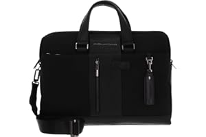 PIQUADRO CARTELLA A DUE MANICI PORTA PC E PORTA I PAD