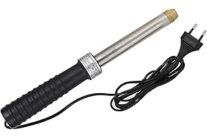 YUUGAA Descornadora eléctrica para animales, descornadora eléctrica para ganado, oveja, cortador de cuerno, dispositivo de ángulo de calentamiento sin sangre para ternero, enchufe europeo de 220 V