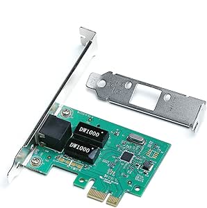 ULANSEN PCI-e Gigabit Ethernet Network Adapter LAN Card Realtek RTL8111E 1000Mbps NIC &hellip;