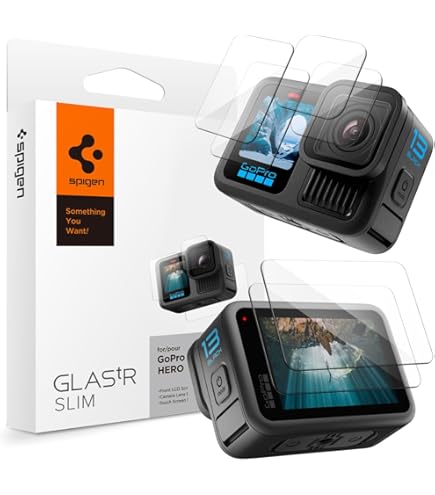 Brotect Protection Écran Verre Pour GoPro Hero 5 Session Lentille (Caisse) Film Protecteur Vitre 9H [Anti-Rayures, Transparent