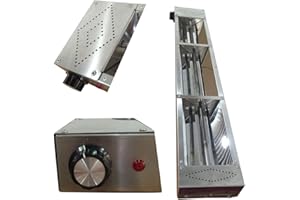 S-POMY Lampe Chauffante Accrochante D'acier Inoxydable, Commercial Réchaufeur d'aliments pour les Buffet Restaurants et les Cuisines D'hôtel, Gardez la nourriture et les plats au chaud
