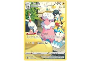 TITAN CARDS Flaaffy TG03/TG30 Seltene Holo Pokemon Karte (Silver Tempest Trainer Gallery) + 1x TitanCards® Toploader