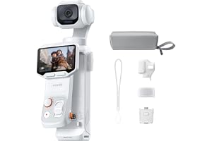 Insta360 Luna Pro Stellar White - 8K Vlogging Camera with Leica Lens