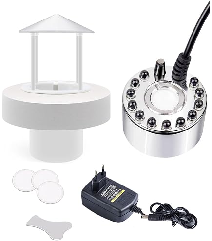 Brumisateur à Ultrasons Tête Cuivre DC24V - Production Brouillard 350ml/h, Pour Cheminée Ou Décoration - 9