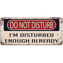 Do Not Disturb Gaming In Progress - Rustic Looking Metal Sign - Customizable Color Imprint on Rustproof Aluminum - Made in USA- THC1099-A