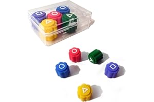 JSRHEEM Gonggi Korean Game – Traditionelles Geschicklichkeitsspiel mit bunten Steinchen für Kinder und Erwachsen