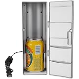 lyrlody Mini Portable Refrigerator, 0.475L USB Powered, Compact & Stylish, Ideal for Office & Car, Keeps Drinks Cold & Hot
