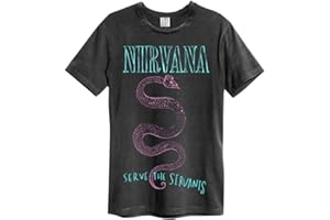 Amplified T-shirt Nirvana - Serve The Serpense - Charbon
