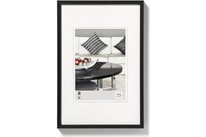 Walther Design Ramka na zdjęcia czarna 50 x 70 cm Krzesło aluminiowe Rama aluminiowa AJ070B