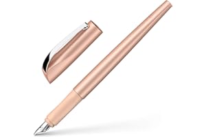Schneider Stylo à plume de calligraphie et de beauté (épaisseur de plume 1,8 mm) abricot