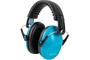 BOLIFIER Kids Ear Defenders,Safety Earmuffs Ear Protectors Noise Reduction Headphone Ear Protection Earmuffs for Boys, Girls, Toddlers & Children Age 3-16 Year Old - 26dB SNR
